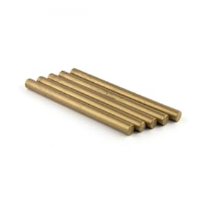 Barras de lacre para pistola de cola caliente, latón, Ø 11 mm - lacre, lacre, sello sello, sello de cera, sello de letras
