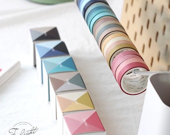 Washi Tape 4er-Set, Pure Color – Washi Tape, Masking Tape, Scrapbooking, Stationery, Journal, Tagebuch, Dekoband