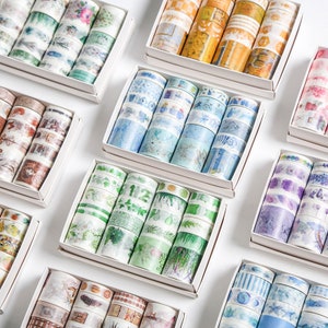 Zestaw 20 taśm Washi dla dzieci-taśma Washi, taśma maskująca, Scrapbooking, artykuły papiernicze, dziennik, pamiętnik, taśma dekoracyjna