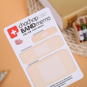 Gips Sticky Notes Set, 60 vellen — Sticky Notes, Sticky Notes, Gips, Bladwijzer, Memoblok, Scrapbook