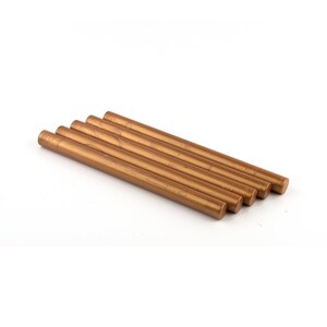 Barras de cera de sellado para pistola de pegamento caliente Cobre Diámetro 11 mm - Cera de sellado, Cera de sellado, Sello de sellado, Sello de cera, Sello de carta