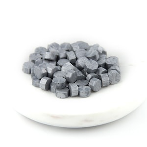 Cuentas de cera de sello, plata – cera de sello, barniz de sellado, sello de sello, sello de cera, sello de carta, amistad por pluma, invitación de boda