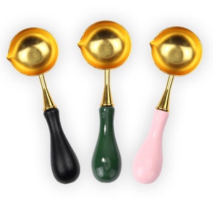 Cucchiaio per sciogliere la ceralacca - cucchiaio per versare, cucchiaio per sciogliere, sigillo di ceralacca, ceralacca, ceralacca, timbro sigillo, sigillo