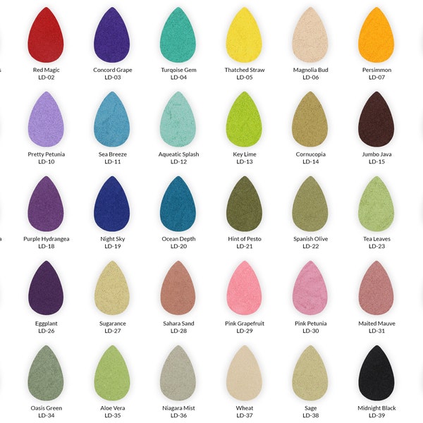 Tampon encreur/tampon encreur, 40 couleurs – Encre de tampon pour projets de bricolage, empreintes digitales, scrapbooking, arts et artisanat