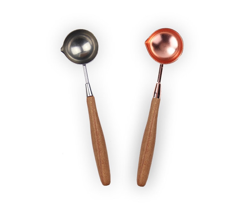 Melting spoon for sealing wax pouring spoon, melting spoon, wax seal, sealing wax, sealing wax, seal stamp, seal image 1