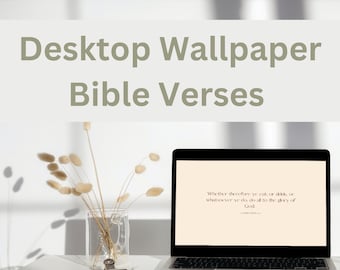 Desktop Wallpaper with Bible Verses