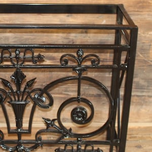 Antique Iron Gate Sofa Table Base  SKU# 052022-03