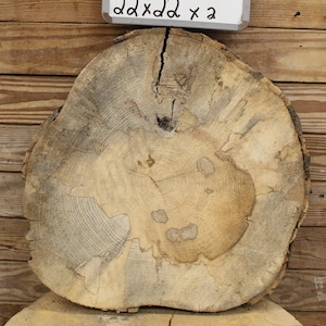 Live Edge, Unfinished, Cross Cut Spalted Sugar Maple  SKU# 022322-124