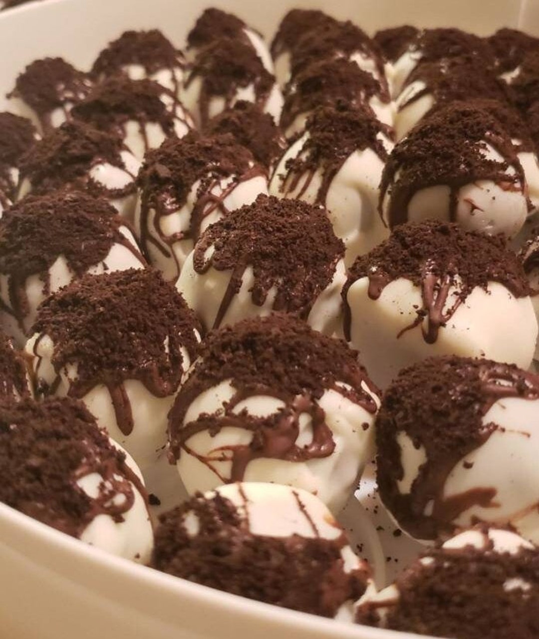 Cookies & Cream Cake Balls Etsy