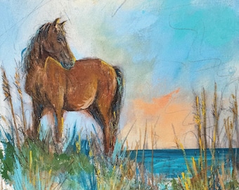 Beach Horse (Print)