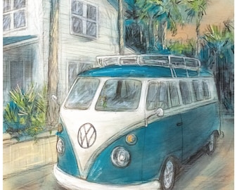 Surf Bus (Print)