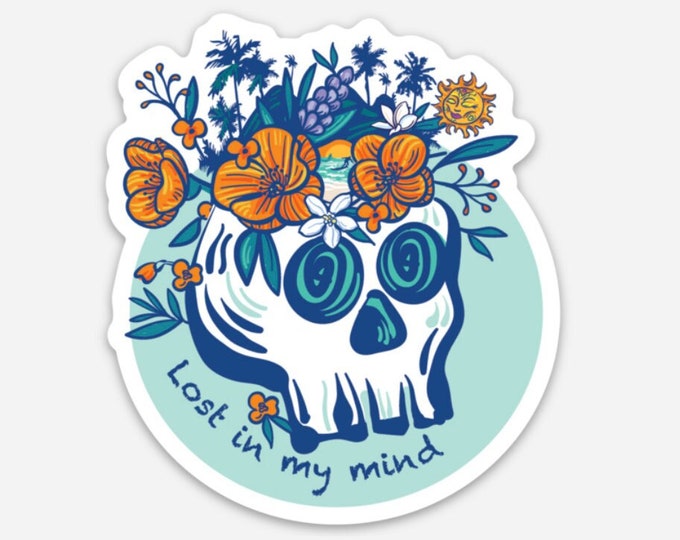 Featured listing image: Lost in My Mind Sticker