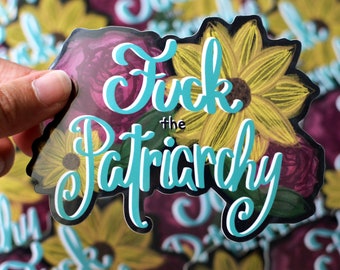 Feminist Sticker / Smash the Patriarchy / Adult Stickers