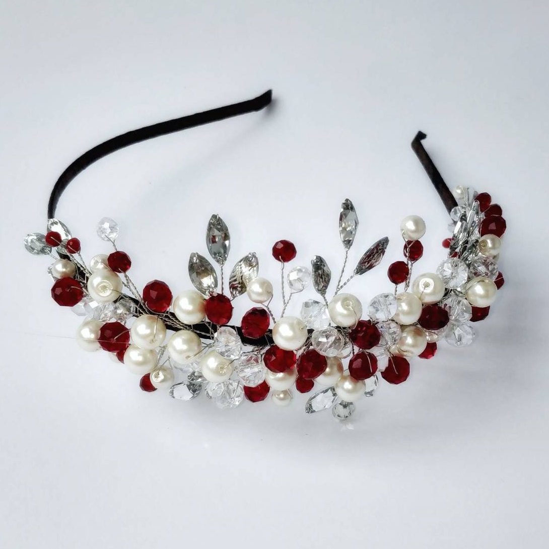 Handmade Rhinestone Bridal Hair Accessories