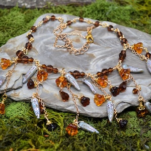 Fall Fairy Necklace