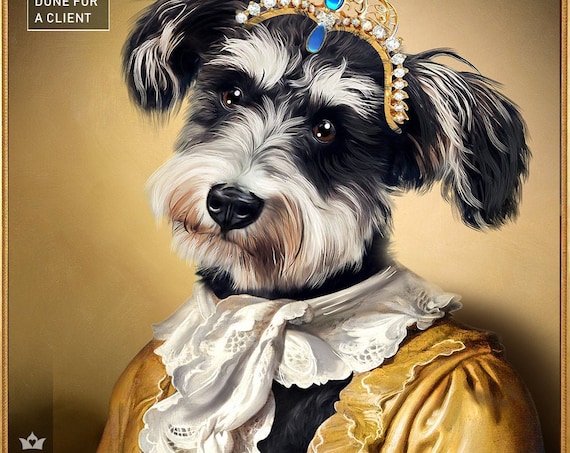 Custom Cat portrait, Custom dog portrait, Pet Portrait Painting, Custom Pet Portrait, by JAnovelty