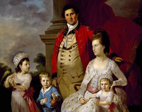 5 Personages Portrait, Custom family portrait, Classical art painting, Personalized gift present, Funny Family Painting
