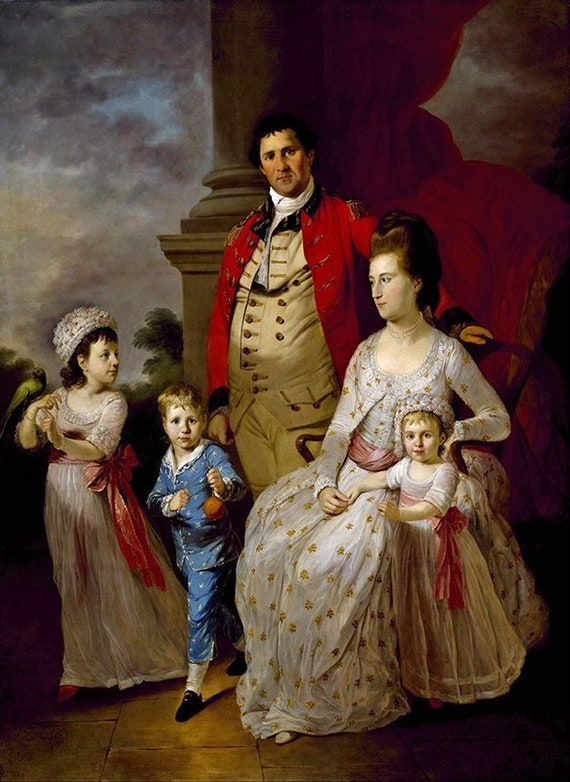 5 Personages Portrait Custom Family Portrait Classical Art Etsy