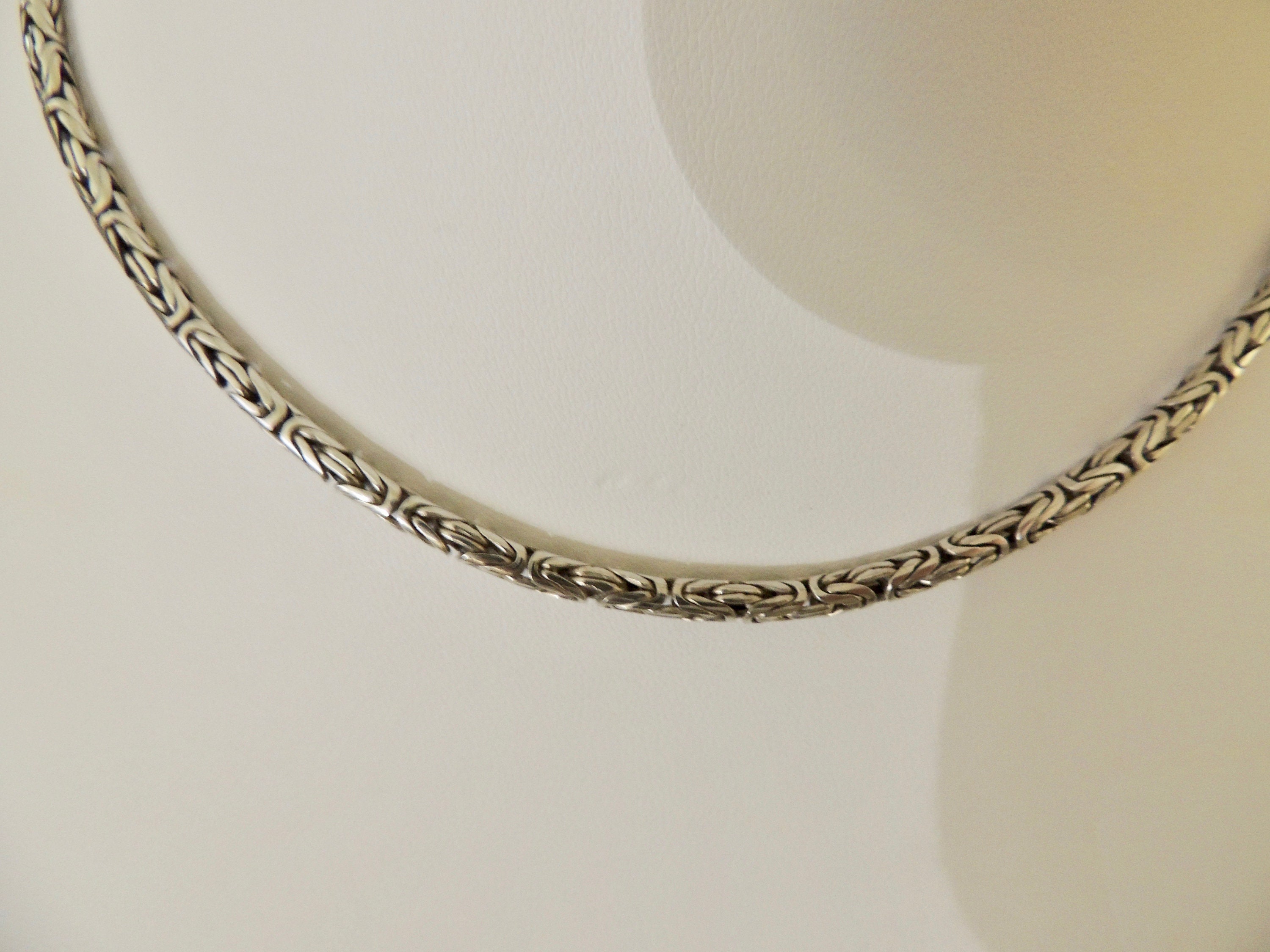 Bali Silver Byzantine Style Chain. Byzantine Chain, Byzantine Silver ...