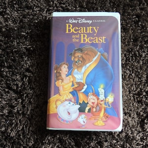 Vintage Walt Disney &quot;the Classics&quot; collection, Beauty and the Beast, VHS, Collectible, Fantasy