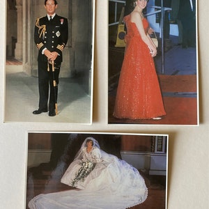 Hochzeit Postkarten (11er Set), königliche Hochzeit 1981, Prinzessin Diana Sammlerstück, königliche Hochzeit Postkarten