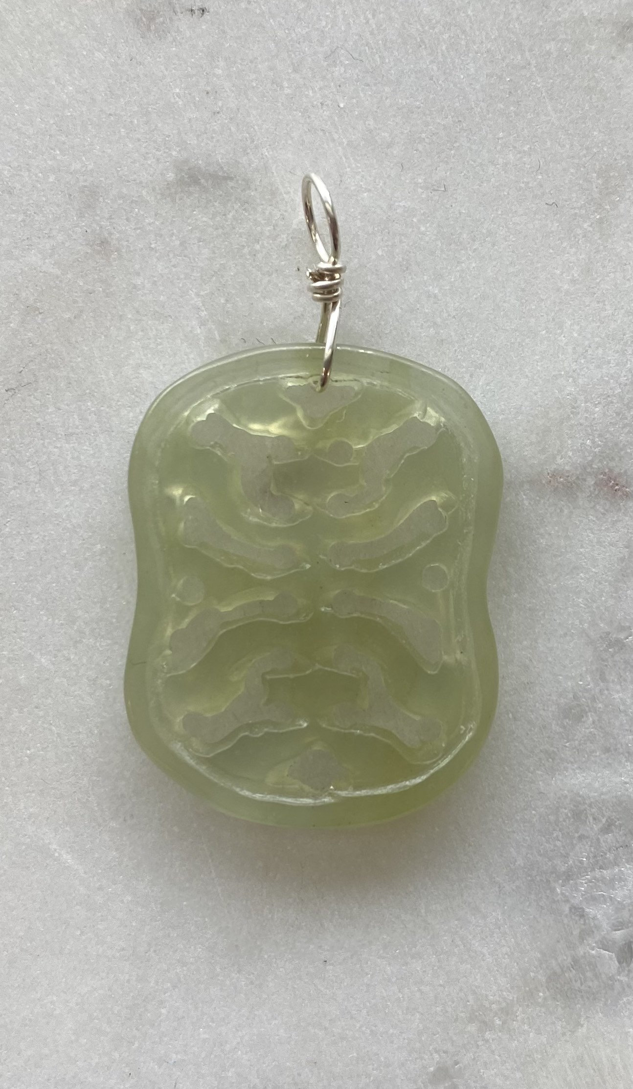 Jade Long Life Pendant. Jade Longevity Talisman, Jade Long Life ...