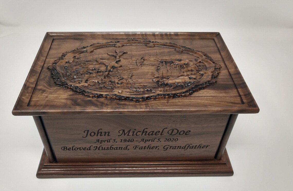 Urns for Human Ashes / Urn for Dad Grandfather Husband / Etsy