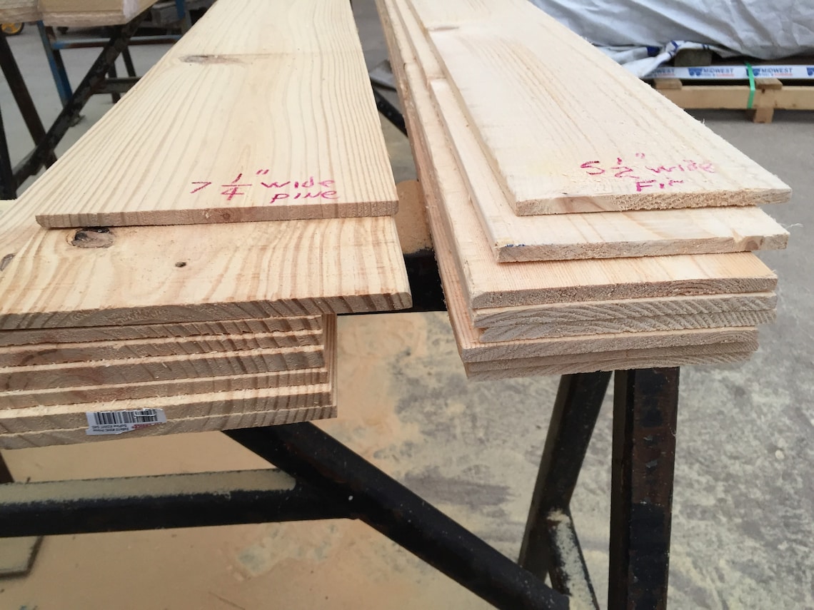 Shiplap Sample Thin Ceiling Wall Planks Boards Accent Wood Etsy