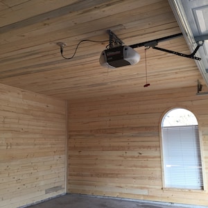 900 Shiplap &#39;no lap&#39; boards wall & ceiling wood. Man cave or basement renovation. Thin, lightweight bandsaw texture lumber ready to install