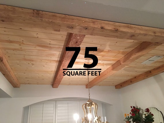 Shiplap 75 Sqft No Lap Boards Thin Wall Ceiling Etsy