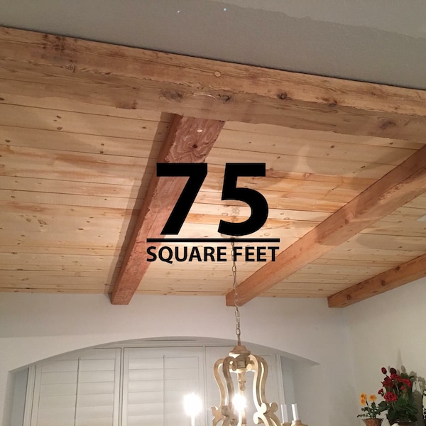 75 SQFT shiplap ‘no lap' boards, thin wall/ceiling wood, premium pine boards, panels, planks, lumber