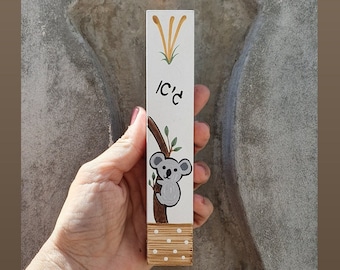 Mezuzah, Mezuzah Case, Mezuzah With Scroll, Personalized Baby Gift, Personalized Kids Room Decor, Judaica Gift, Kids Mezuzah, Coala Mezuzah