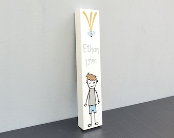 Kids Mezuzah, Personalized Mezuzah, Jewish Gift for Boys, Bar Mitzvah Gift, Judaica Gift, Personalized Birthday Gift for Boy