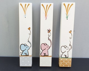 Mezuzah, Mezuzah Case, Jewish Home Gift, Personalized Baby Gift, Personalized Kids Room Decor, Judaica Gift, Kids Mezuzah, Elephant
