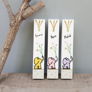 Kids Mezuzah, Mezuzah, Personalized Kid&#39;s Mezuzah Case, Girl&#39;s Mezuzah, Jewish Baby Gift, Judaica, Personalized Mezuzah, Mezuzah Case