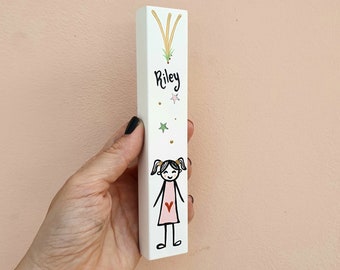 Mezuzah, Mezuzah Case, Personalized Mezuzah, Mezuzah With Scroll, Jewish Gift, Bat Mitzvah Gift, Judaica Gifts, Jewish Birthday Gift