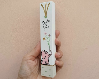 Mezuzah, Personalized Mezuzah Case, New Home Gift, Jewish Home Gift, Personalized Baby Gift, Personalized Kids Room Decor, Judaica Gift
