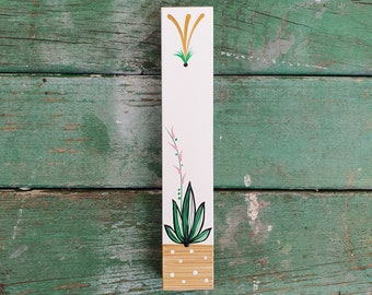 Mezuzah, Mezuzah Case, Personalized Mezuzah, Religious Home Decor, Jewish Home Gift, Jewish Art, Jewish Gift, Judaica Gift, Cactus Decor