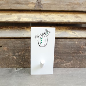 Wall Hooks, Coat Hanger, Cactus Hook, Kitchen Hooks, Wooden Hooks, Bathroom Decor, Towel Hooks, Desert Decor, Jewelry Organizer