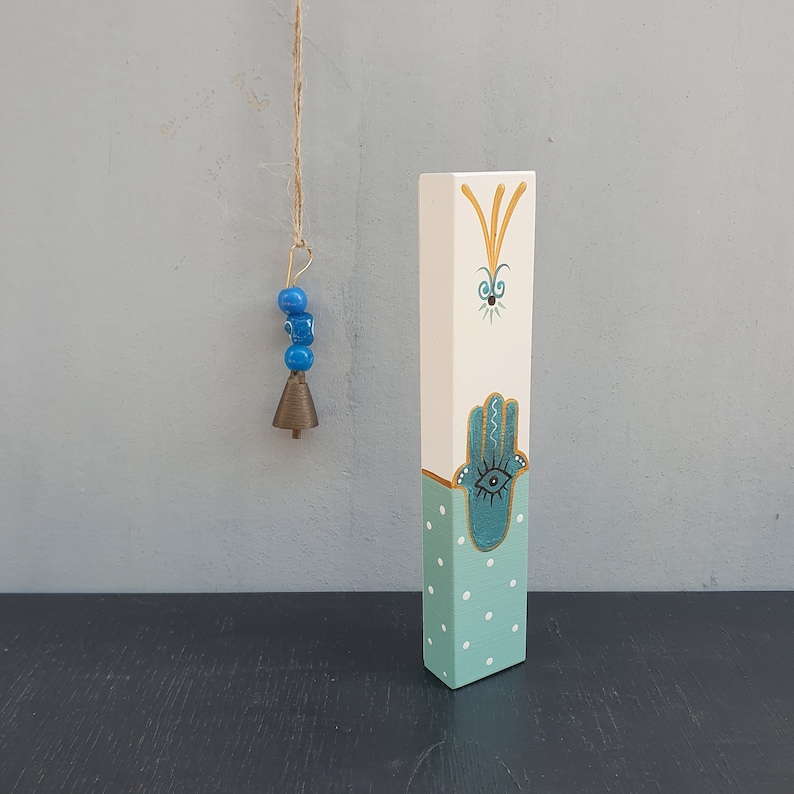 Mezuzah Hamsa Mezuzah Case New Home Gift Religious Decor Etsy