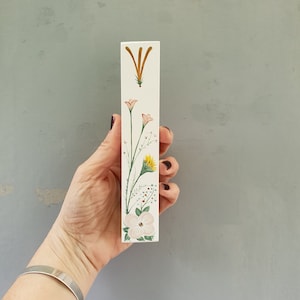 Mezuzah, Floral Mezuzah, Judaica, Jewish Decor, Jewish Art, Jewish Gift for Home, Mezuzah Case, Kosher Mezuzah image 1