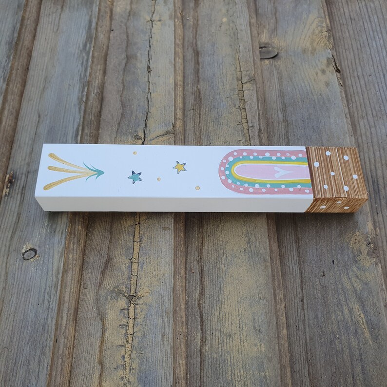 Mezuzah Kids Mezuzah Personalized Mezuzah Rainbow Room Etsy