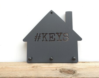 Key Holder, Key Organizer, Keys Decor, Home Key Holder, Key Ring Holder, Wood Key Holder, Housewarming Gift, Key Storage, Office Gift,Garage