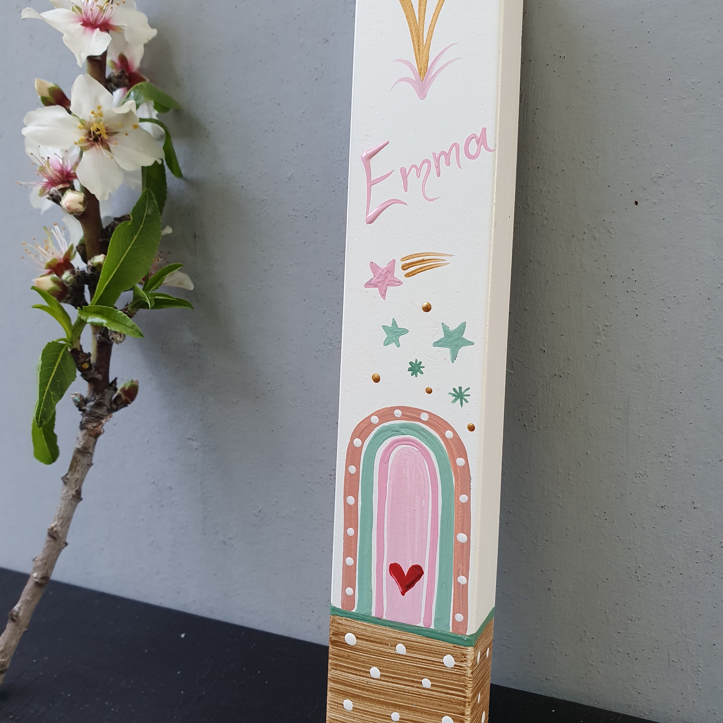 Mezuzah Kids Mezuzah Rainbow Room Decor Judaica Jewish Etsy