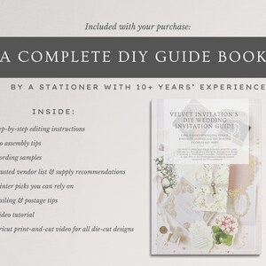 PRINTABLE Fairytale Wedding Invitation Suite: VIxGABRIELLE image 10