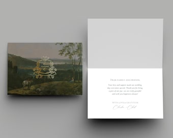 Wedding Thank You Cards, Fairytale Wedding, VIxGabrielle