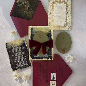PRINTABLE Fairytale Wedding Invitation Suite: VIxGABRIELLE image 3