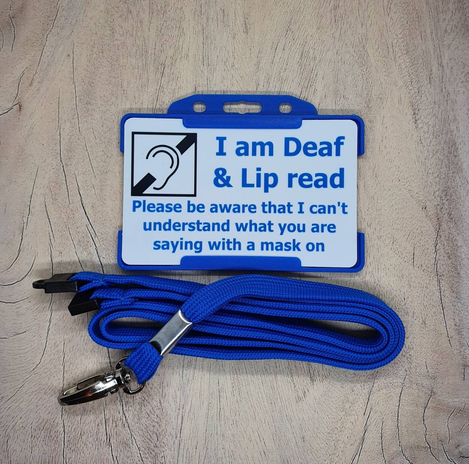 Hidden Disability Lanyard Lip Read Hearing Impaired Hearing Etsy UK