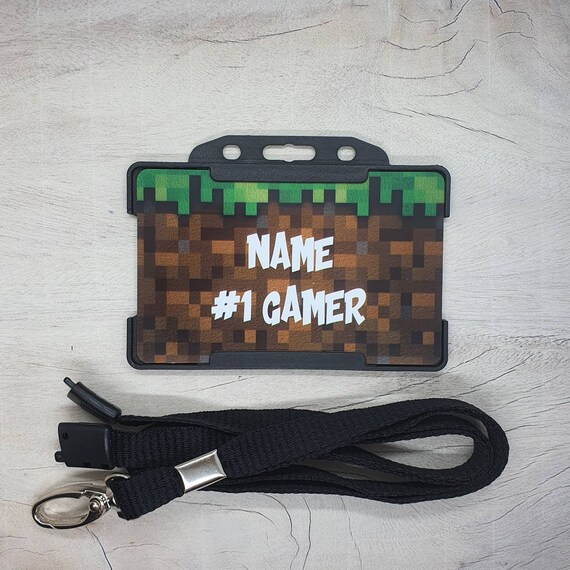 Gamer ID Card Personalised Novelty PVC plastic ID Card Etsy