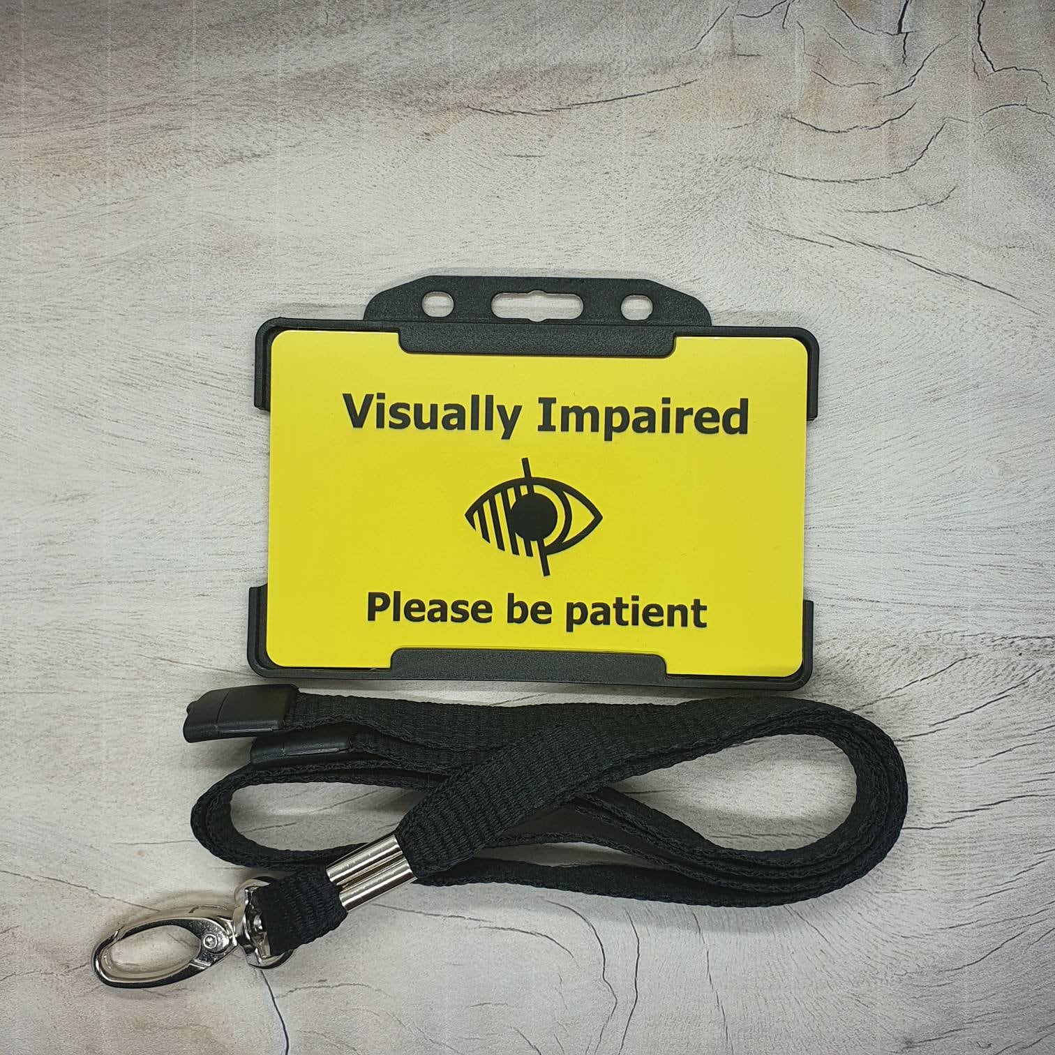 Visually Impaired Visual Impairment Hidden Disability Etsy UK